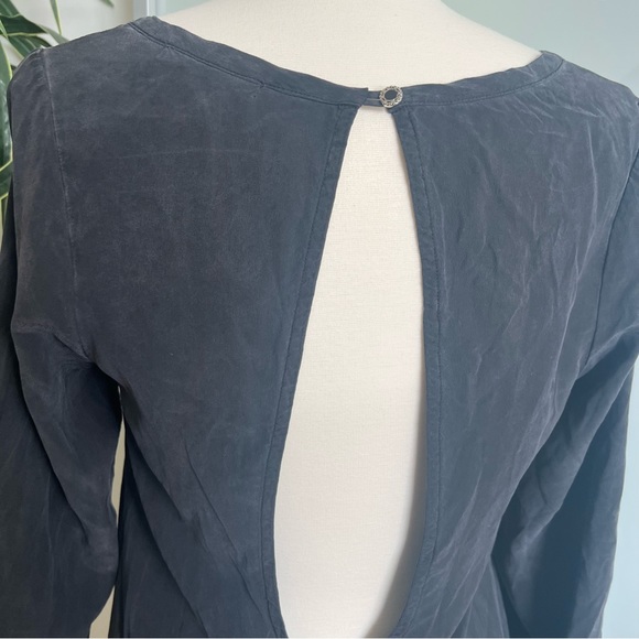 Gypsy 05 Black Silk Dress | Open Back Detail | Size S - Picture 7 of 9